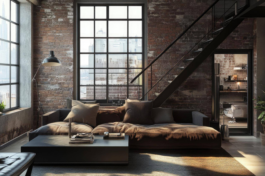 Mieszkanie jak loft to sposób na oryginalną aranżację wnętrza